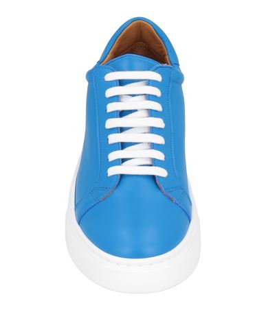 Woman Sneakers Azure Size 10 Leather