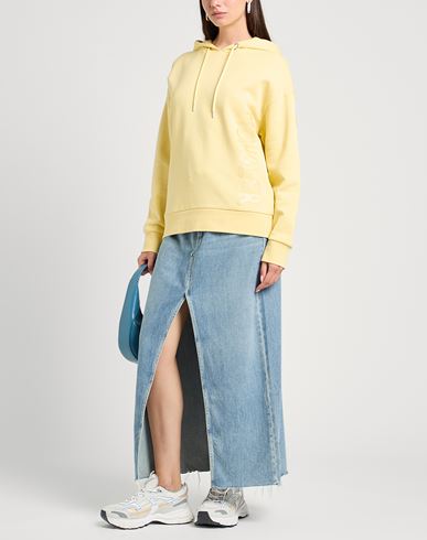 Woman Sweatshirt Light yellow