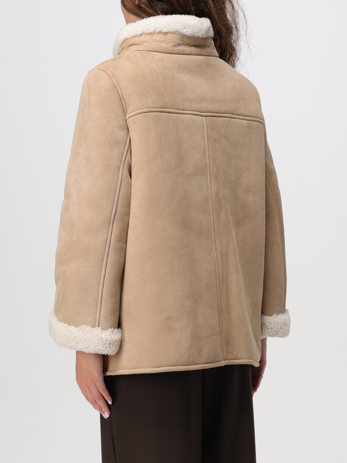 Coat Woman color Beige