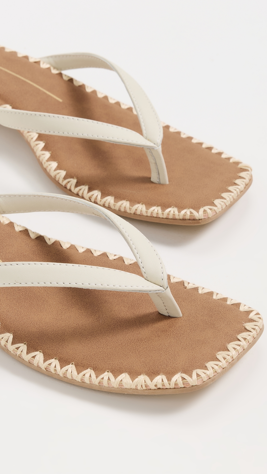 Dolce Vita Barty Sandals White Leather