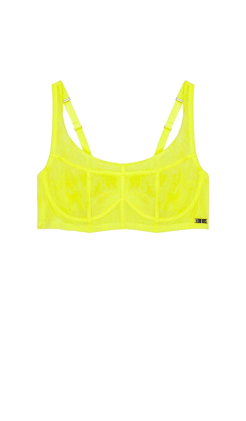 Diesel X Savage C Longline Bra in Green. - 2X also in 1X, 3X