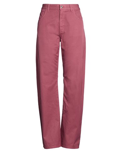Woman Pants Antique rose Size 6 Cotton
