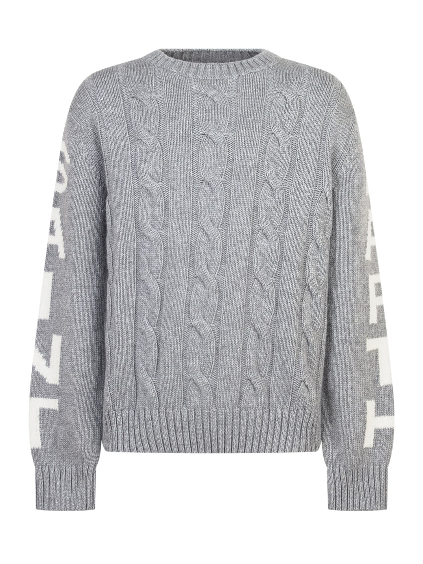 Grey Boys Knitted Sweater