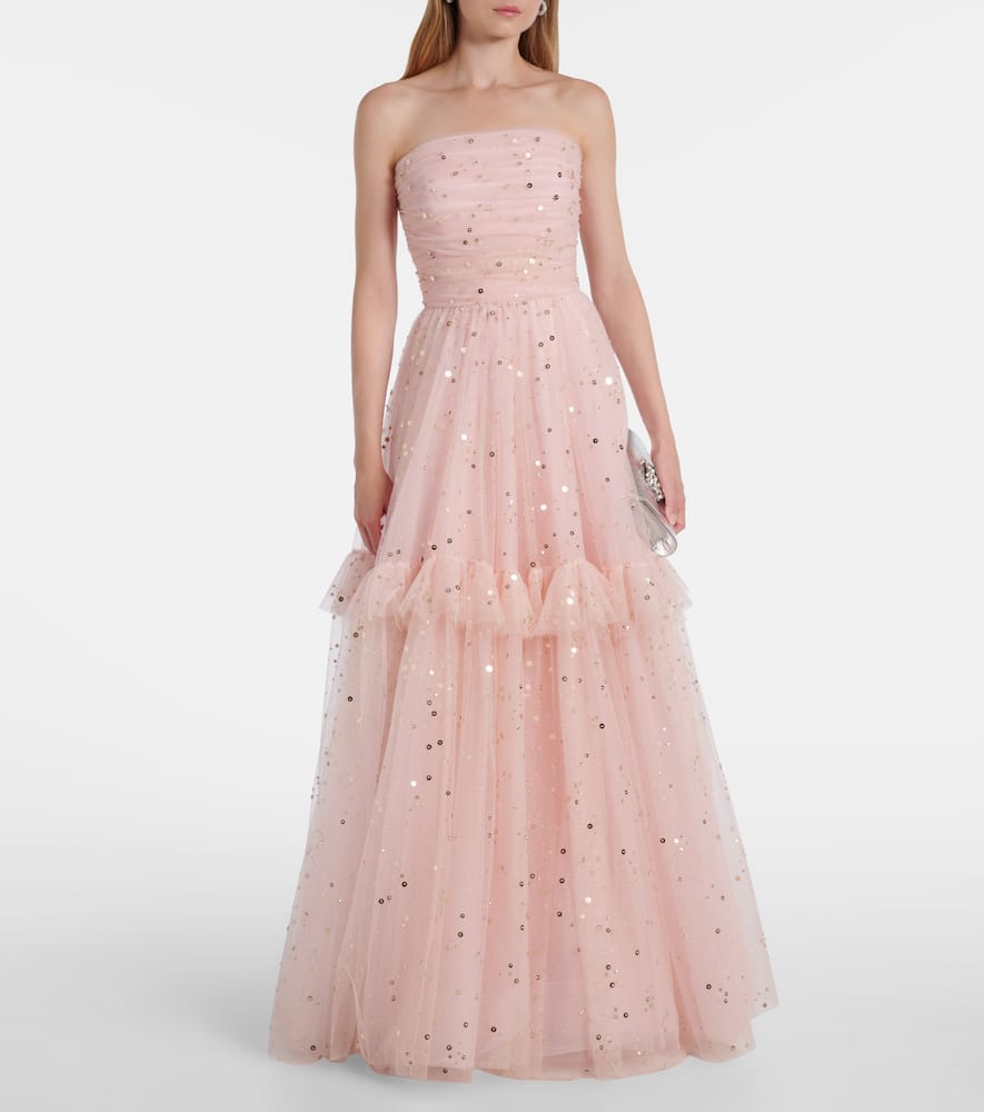 Sequined gown