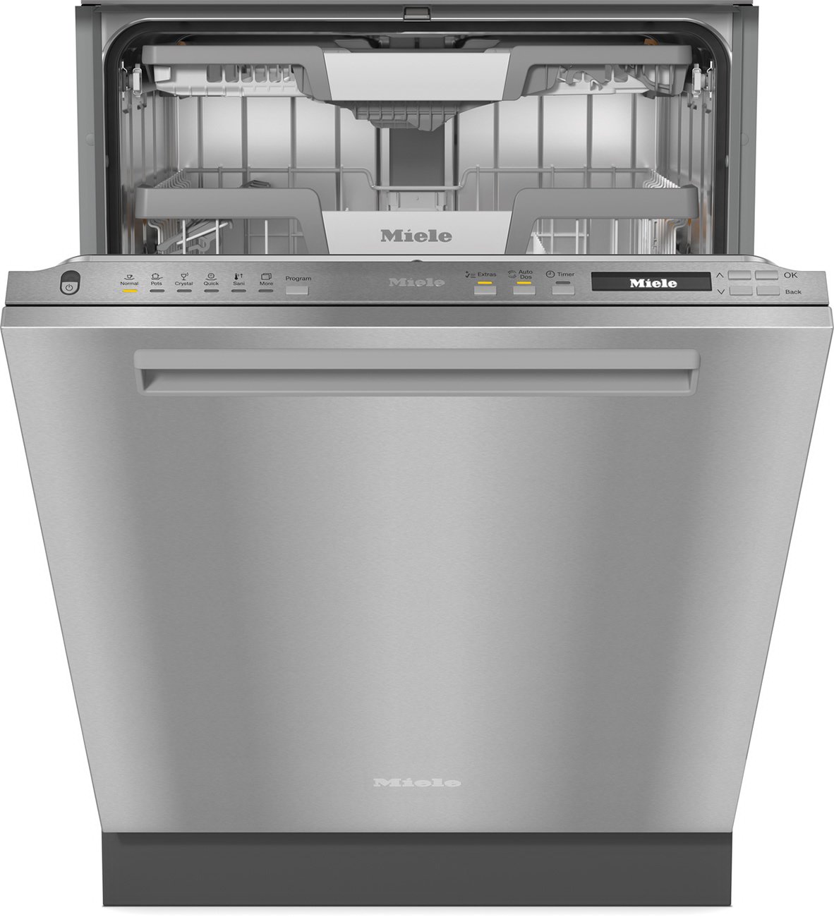 G 7186 SCVi SFP Fully Integrated Dishwasher 24-Inch in Clean Touch Steel