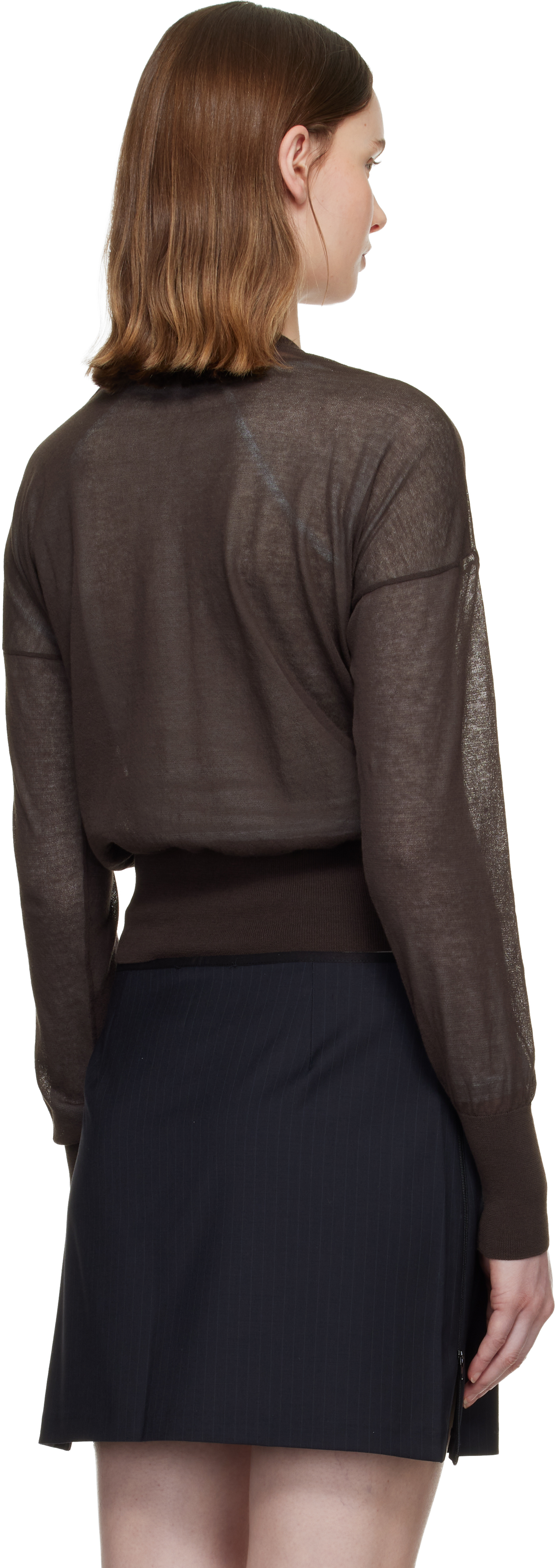 Brown Leds Sweater