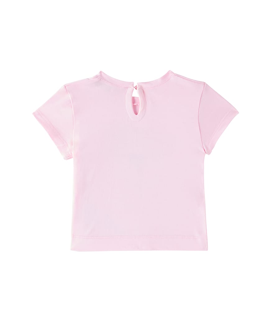 Monnalisa Baby floral cotton jersey T-shirt