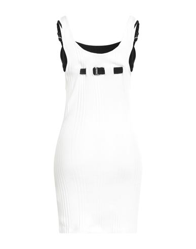 The Attico Woman Mini dress White Size 2 Cotton