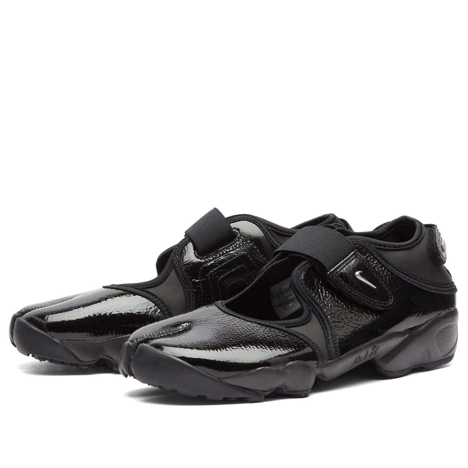Women's Air Rift Se Sneaker in Black/Metallic Silver