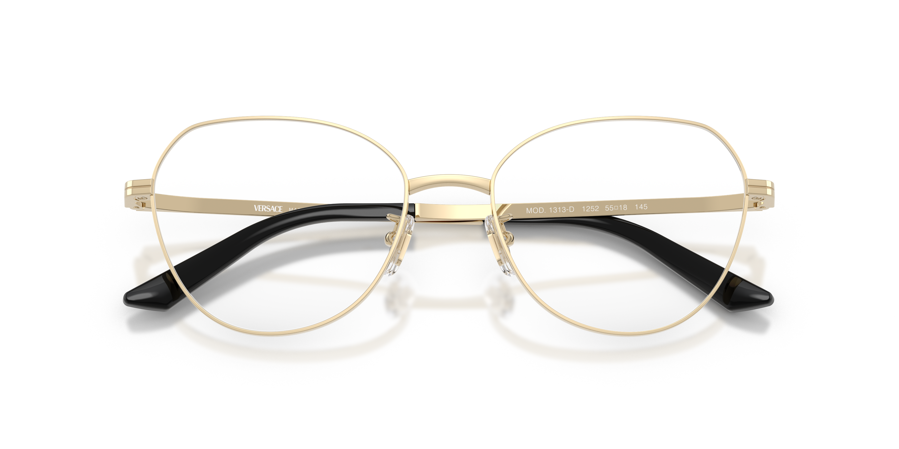 Versace Woman Versace VE1313D 1252 Optical frames Metal Gold Pantos Norma