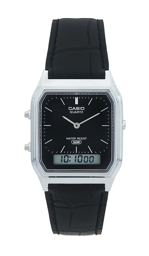 Casio AQ230 Series Watch in Black. a