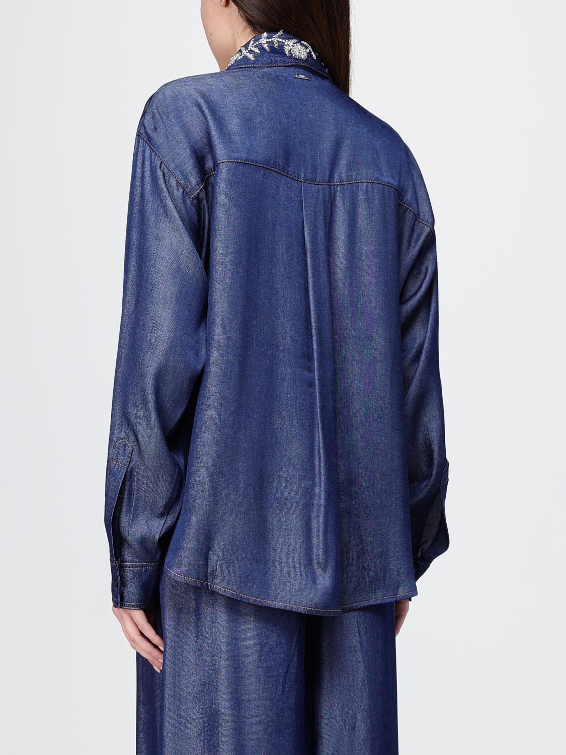Shirt Woman color Denim
