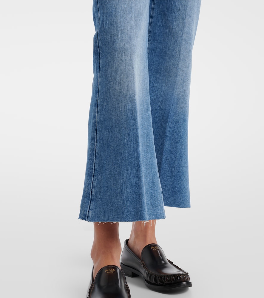 Dojo cropped flared jeans