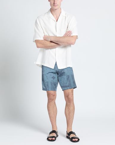 Man Shorts & Bermuda Shorts Slate blue