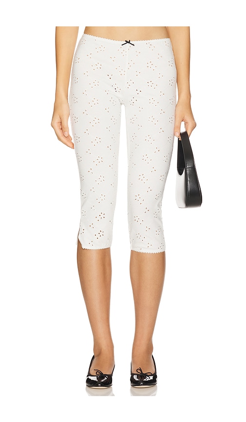 Free People x Intimately Fp Full Bloom Capri In Ivory in Ivory.  XL also in
