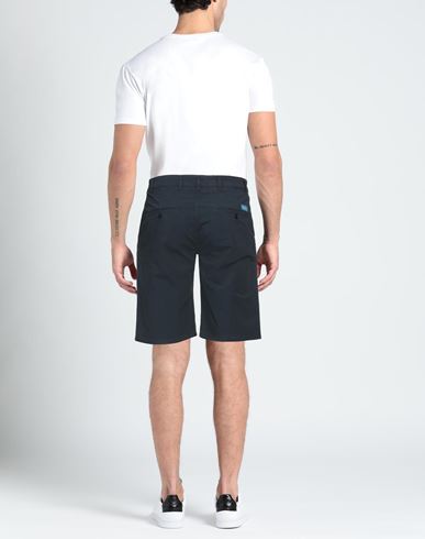 Man Shorts & Bermuda Shorts Midnight blue Size 28 Cotton, Elastane