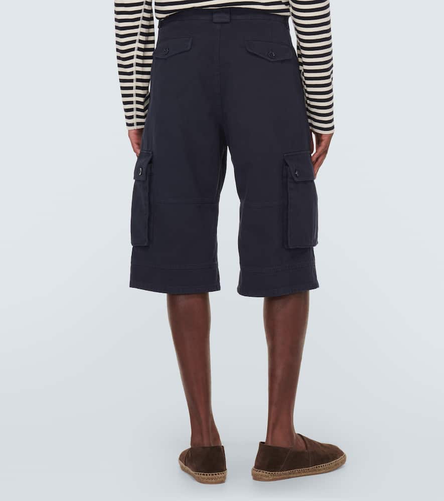 Cotton cargo shorts
