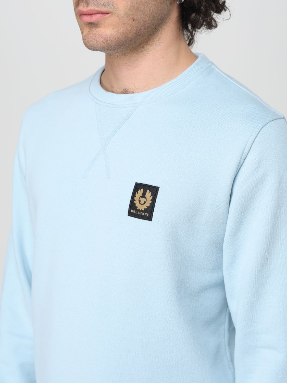 Sweatshirt Men color Blue
