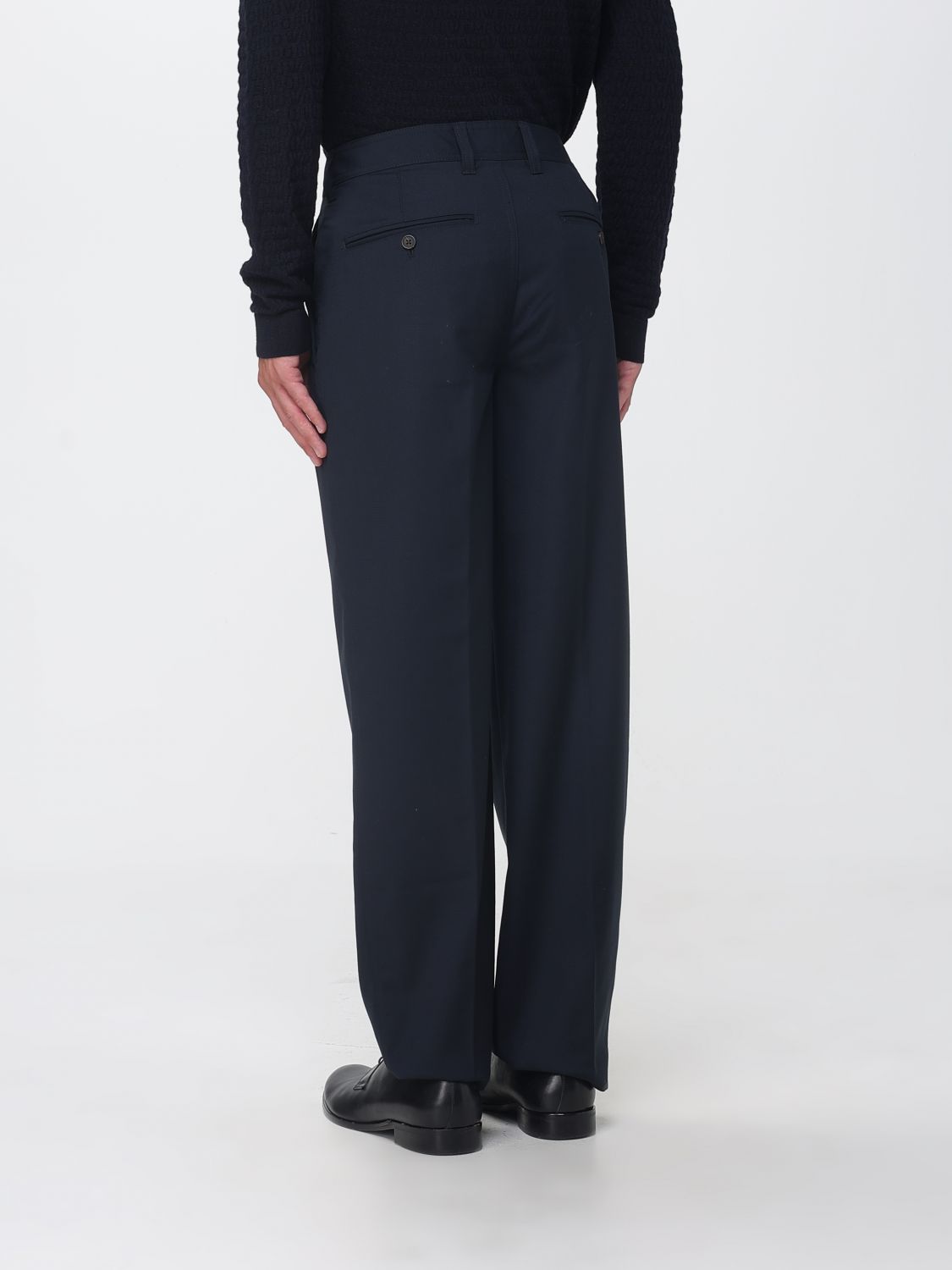 Pants Men color Blue