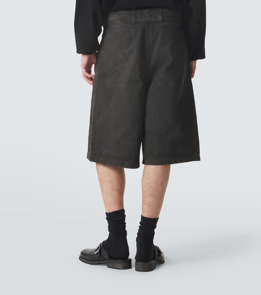Denim Bermuda shorts