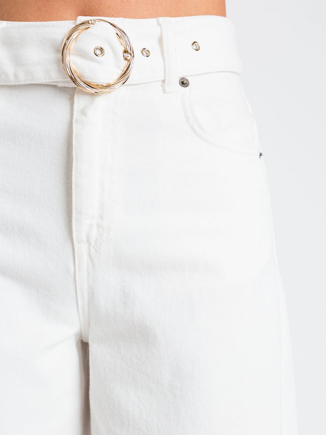 Jeans Woman color White