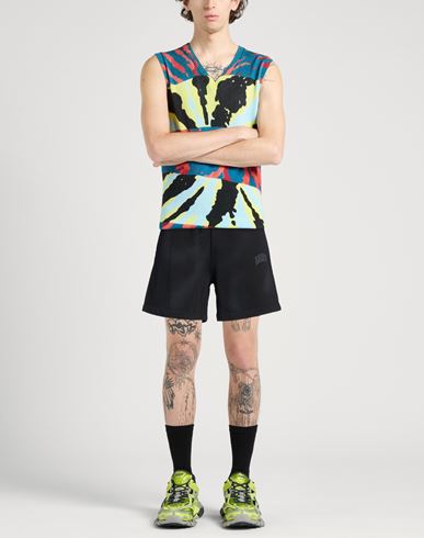 Man Shorts & Bermuda Shorts Black Size M Cotton