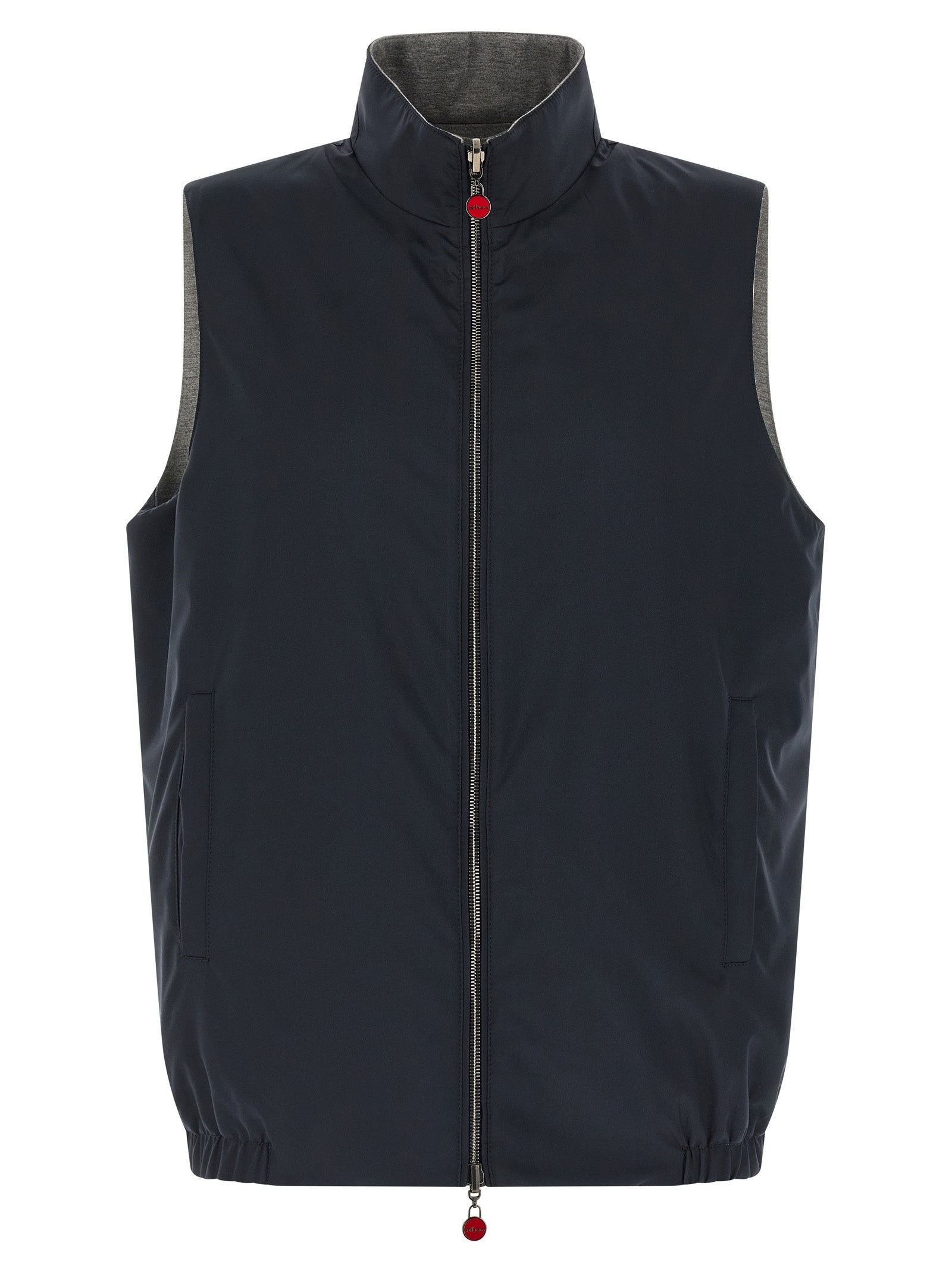 Double-Sided Cotton Vest — Blue