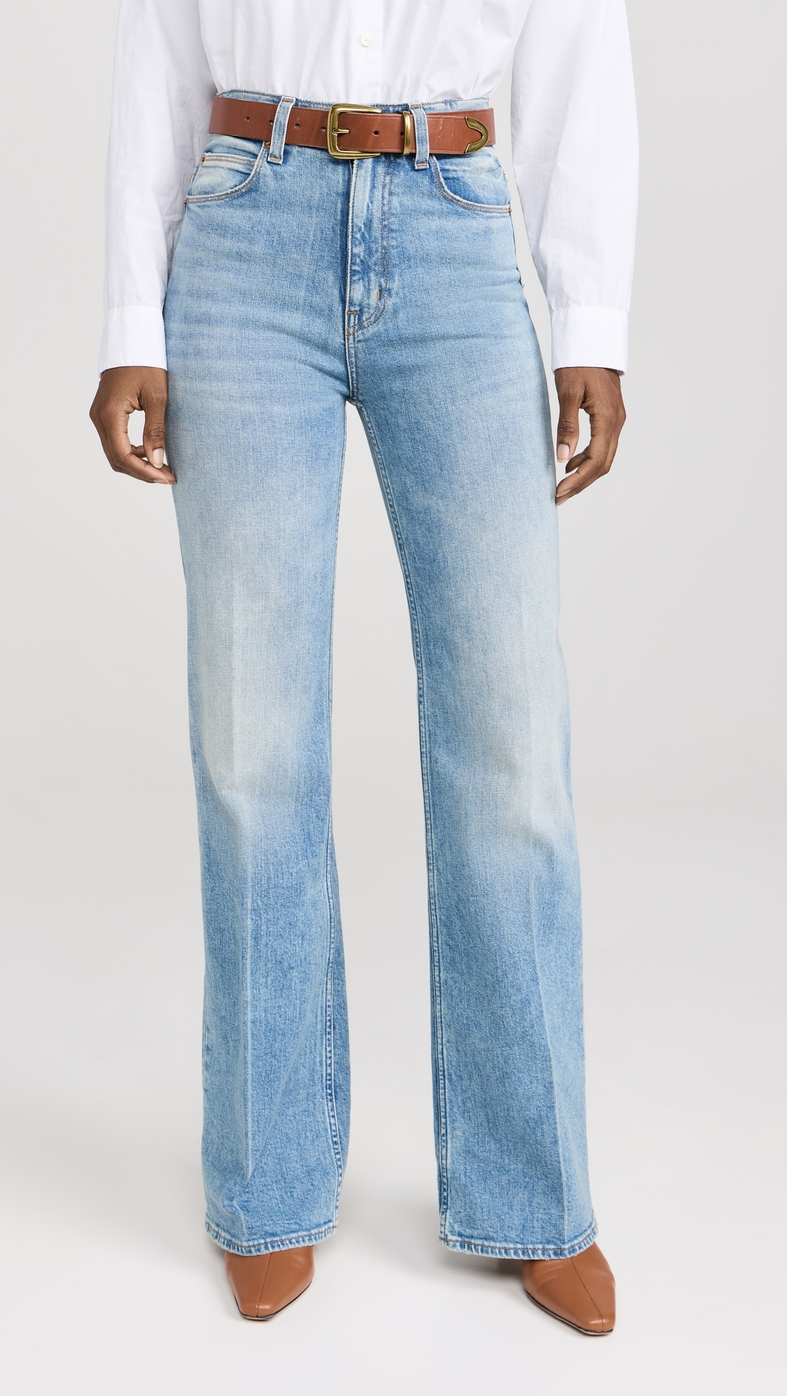 The Crease Jeans Worn Indigo