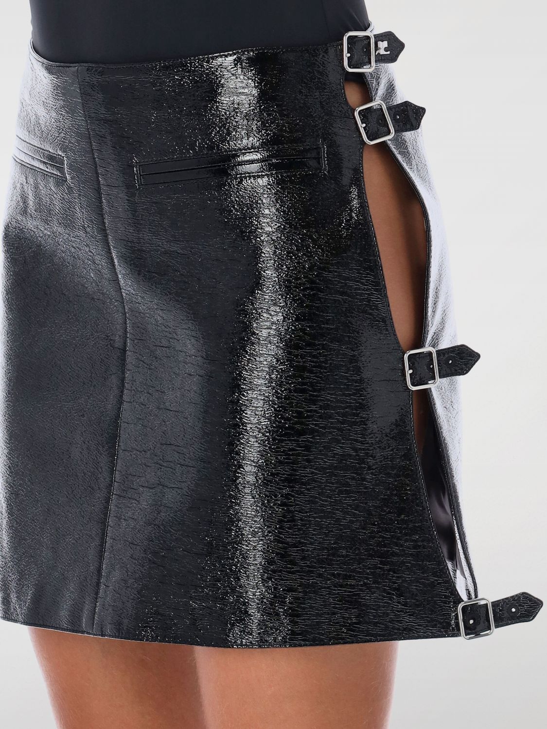 Skirt COURRÈGES Woman color Black