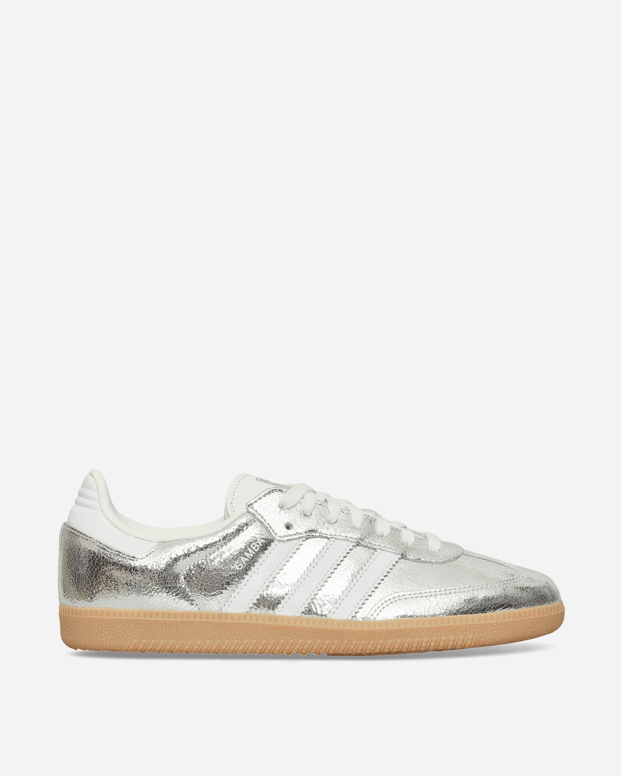 Women s Samba OG Sneakers Silver Metallic / Cloud White