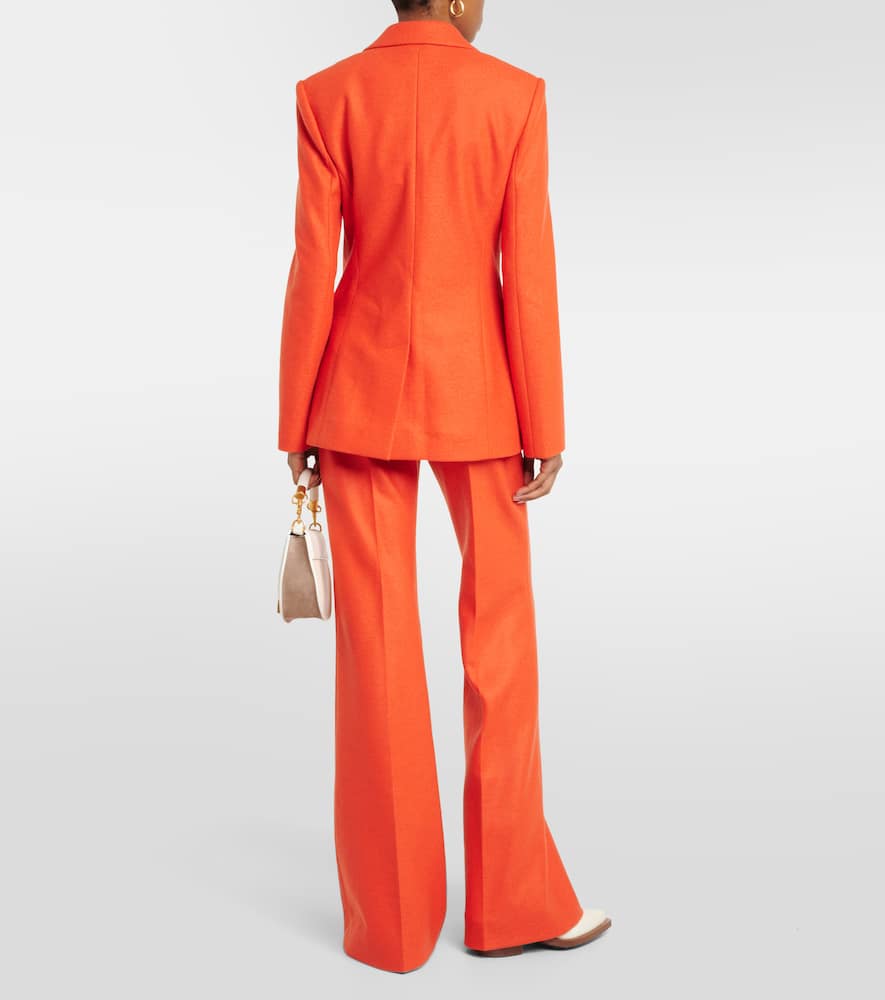 Chloé Felted wool and cashmere jersey blazer