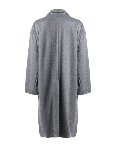 Man Coat Grey Size L Virgin Wool, Cashmere