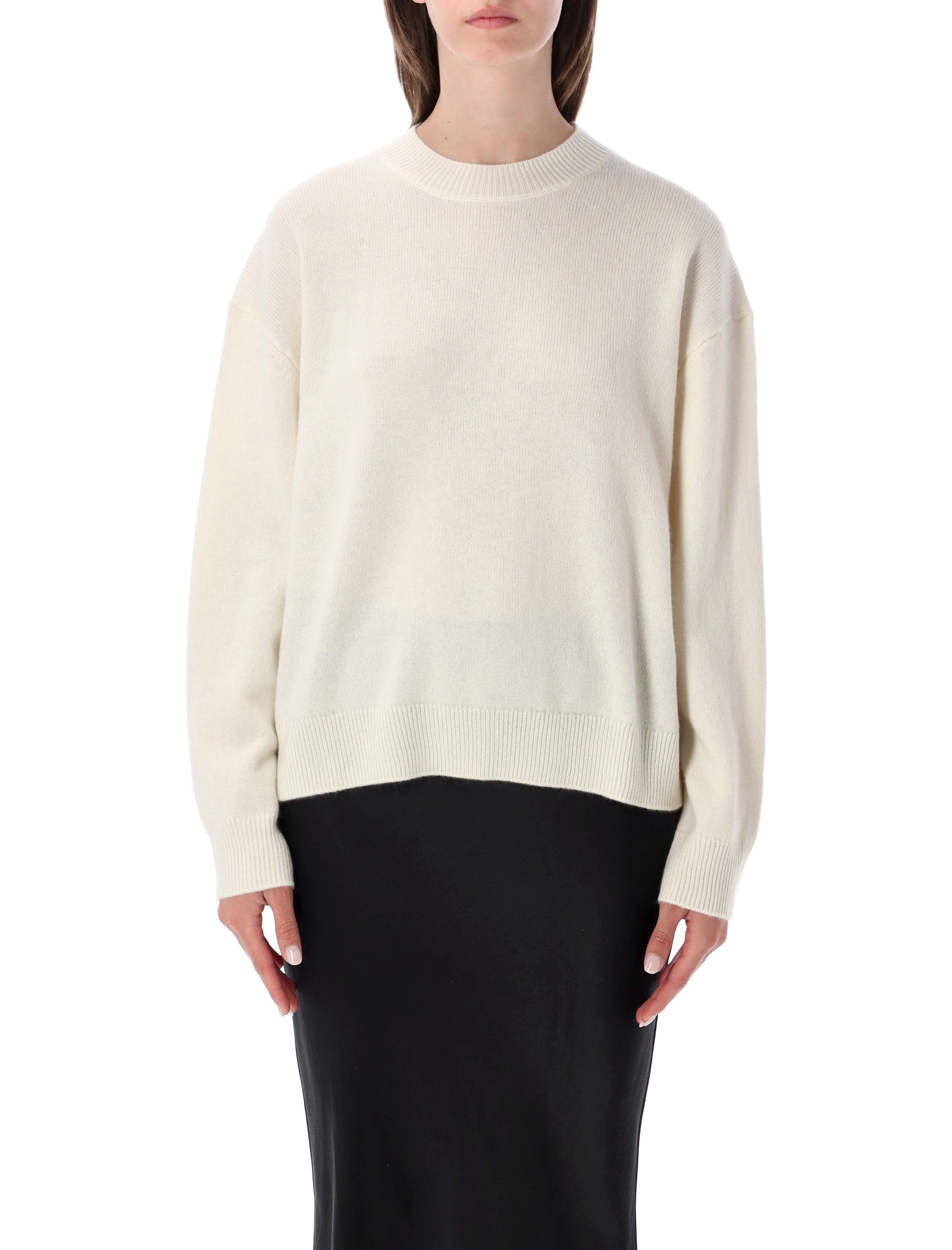 Oversized Cashmere Mini Sweater for Effortless Comfort