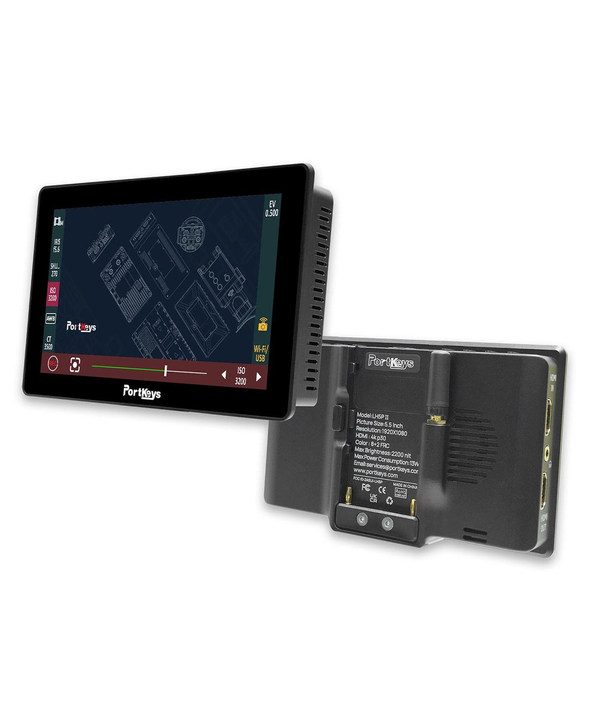 "LH5P Ii 5.5"" Full Hd Touchscreen Monitor for Select Canon C Series Cameras, Supports 4K Hdmi"