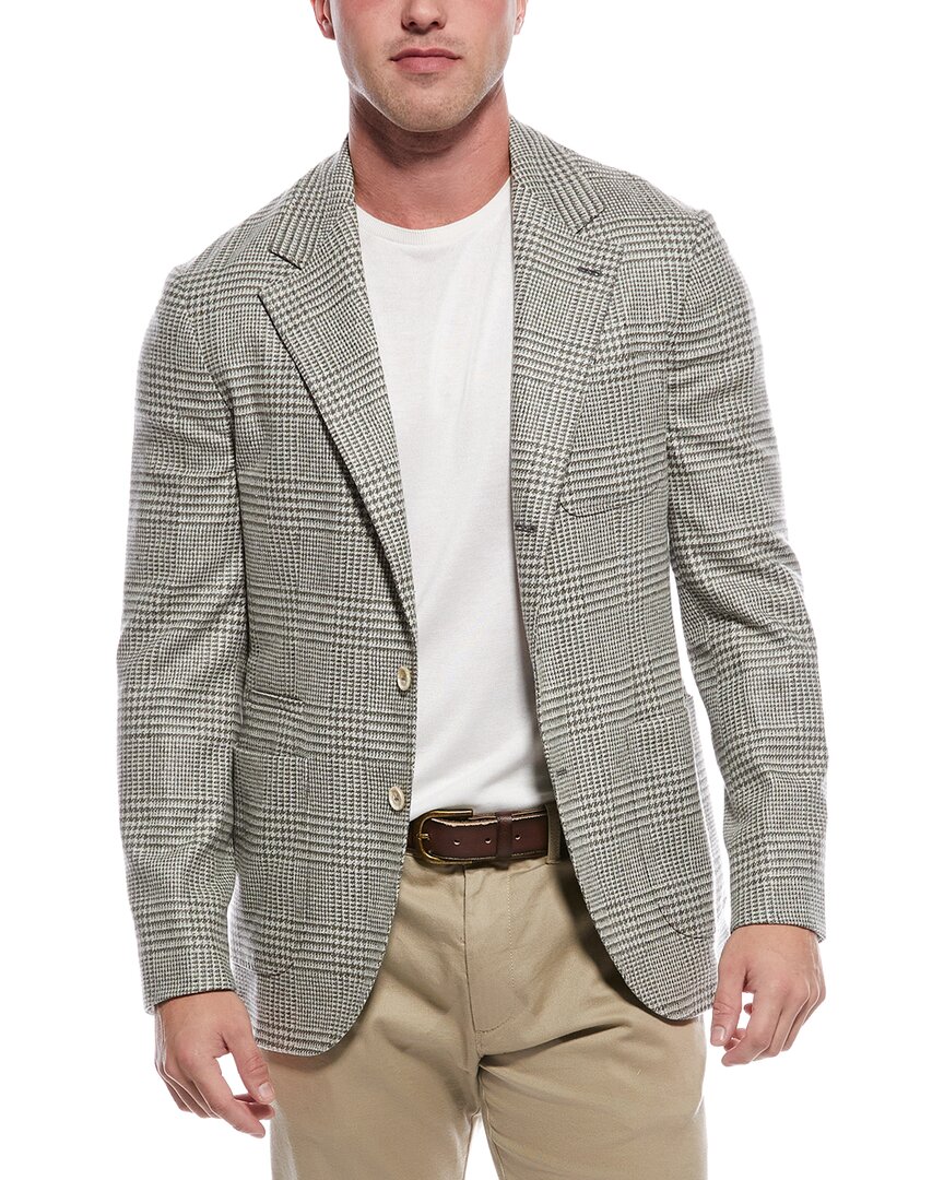 Wool, Silk & Cashmere-Blend Blazer