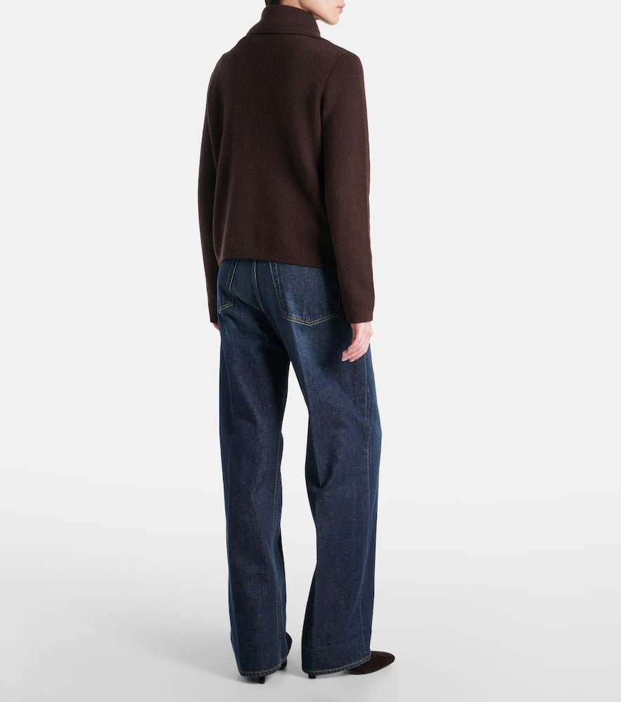 Wool and cashmere blazer
