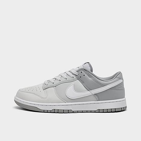 Men's Dunk Low Retro Casual Shoes in Summit White/White/Photon Dust
