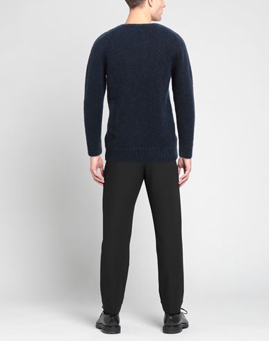 Man Sweater Navy Size M Superkid mohair, Polyamide, Elastane