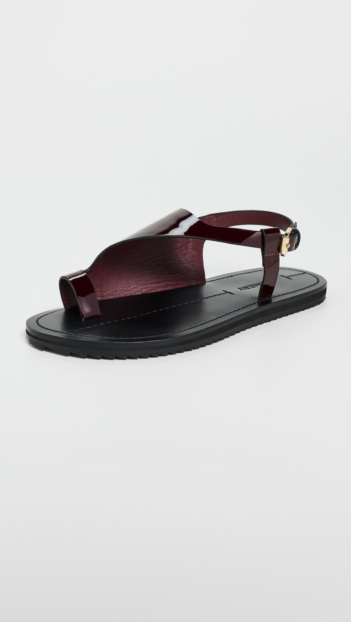 A. EMERY Milne Sandals Bordeaux