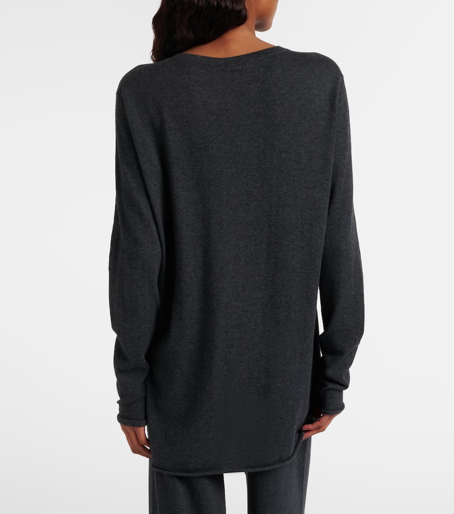 Maurie cotton and cashmere sweater