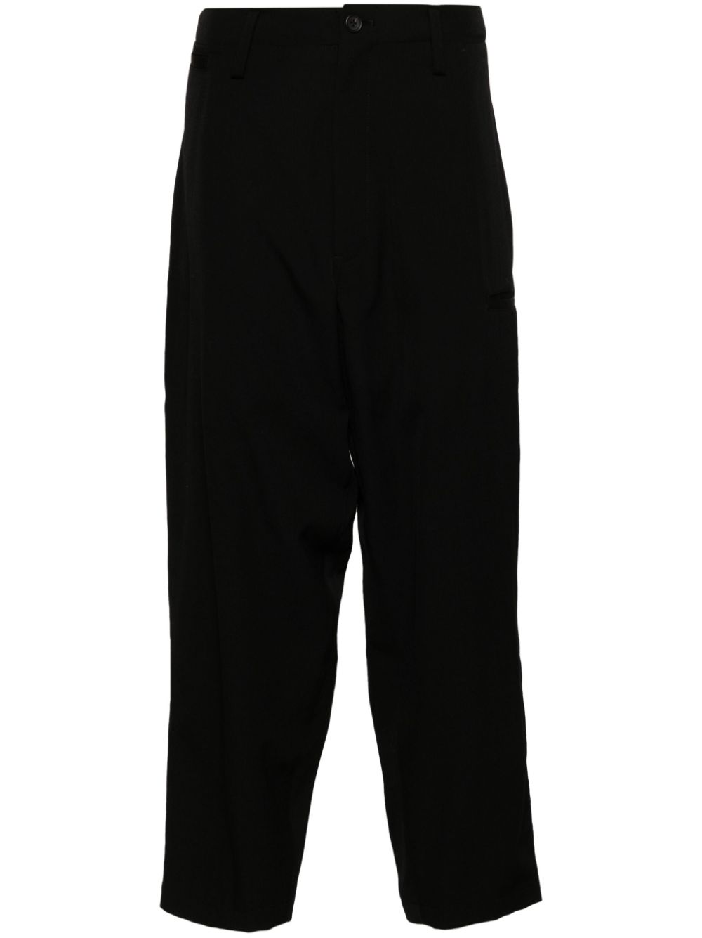 Wool trousers - Black