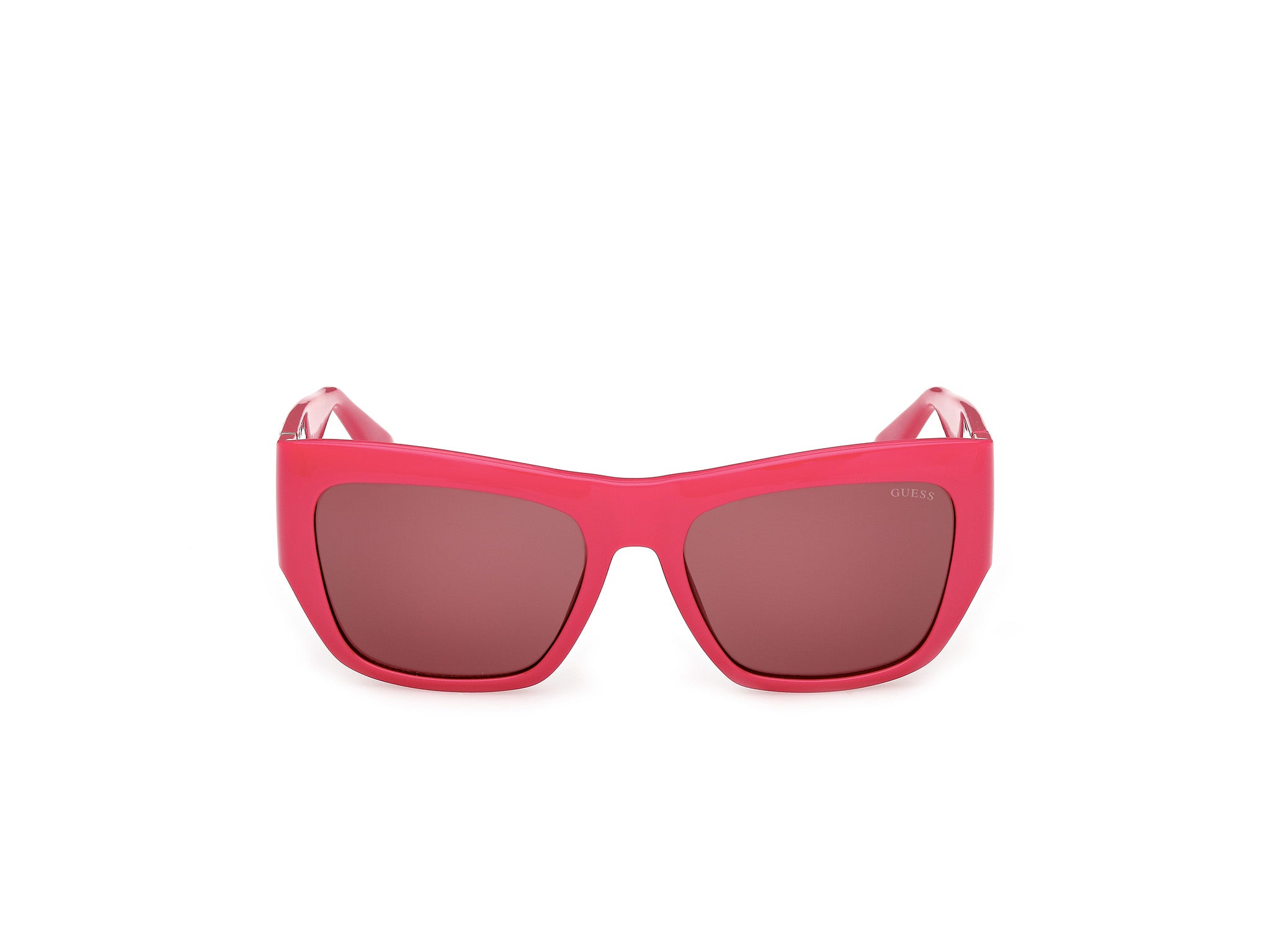 Guess Mujer Guess GU00252 72S Gafas de sol Inyectado Rosa Burdeos Cuadrada Norma