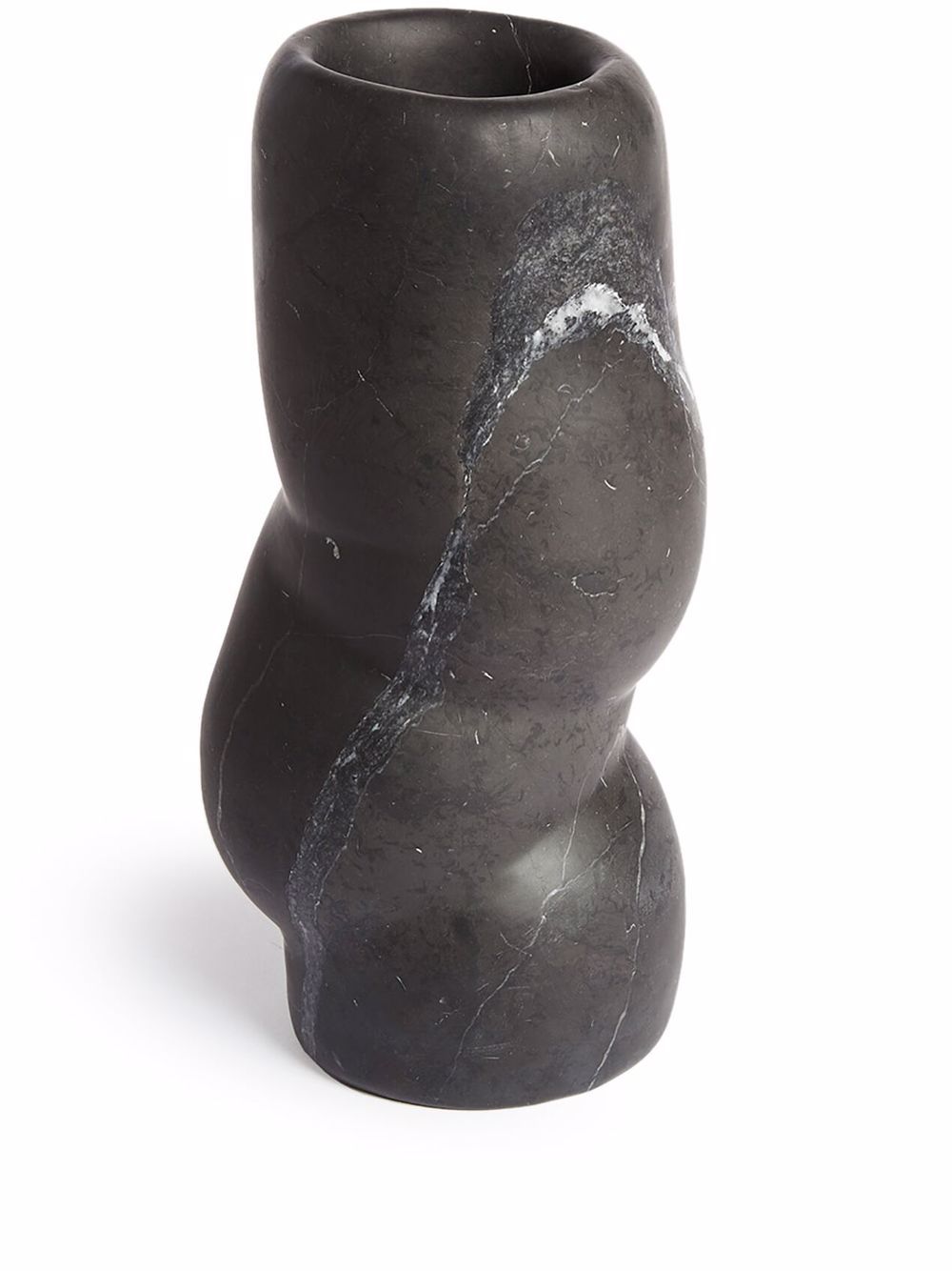 Fatrolls marble vase - Black
