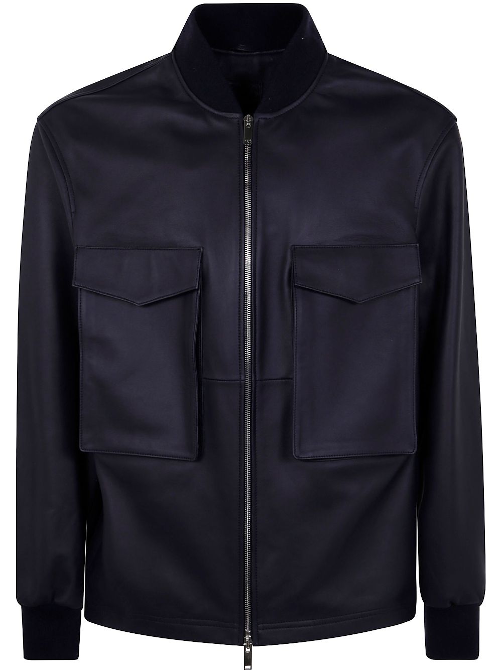 Leather jacket - Blue