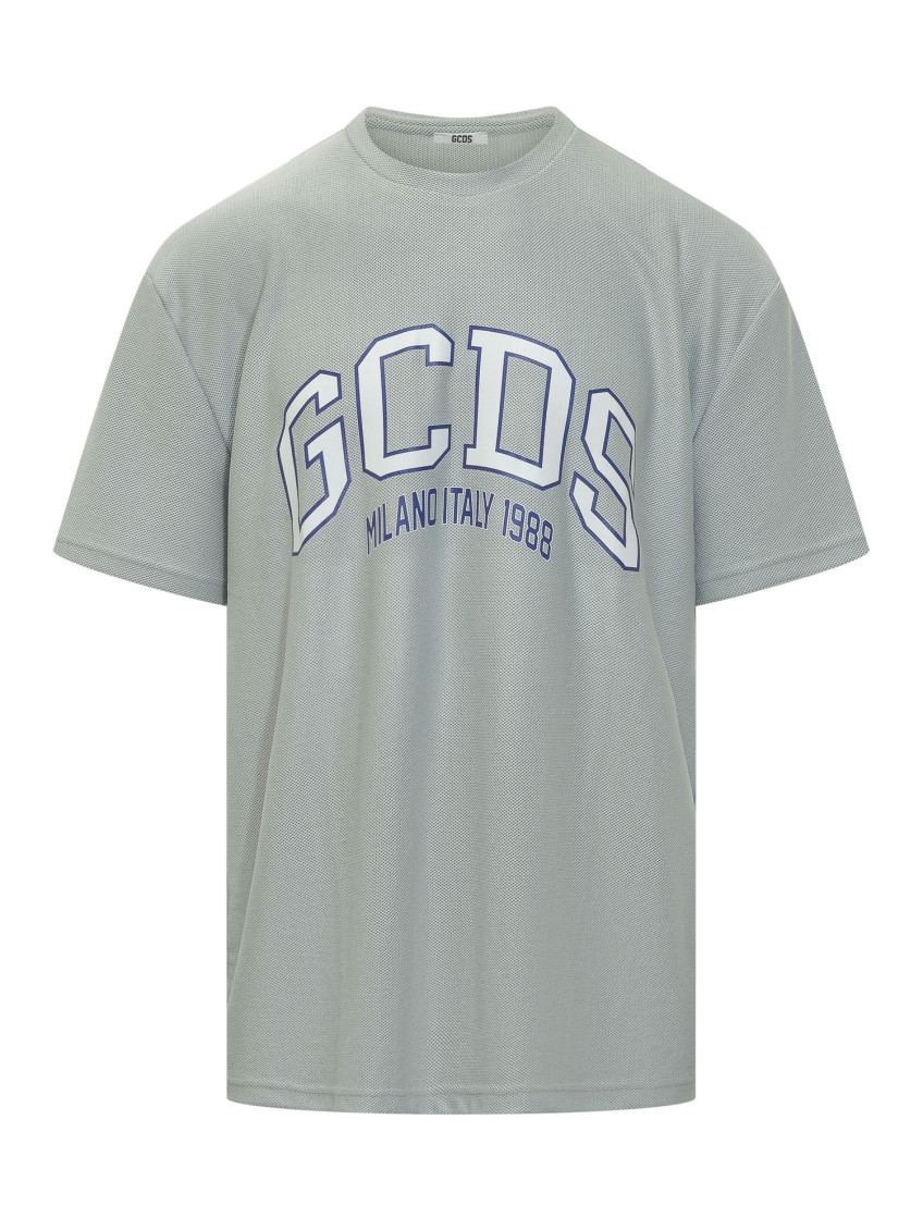 Blue Logo Crew Neck T-Shirt