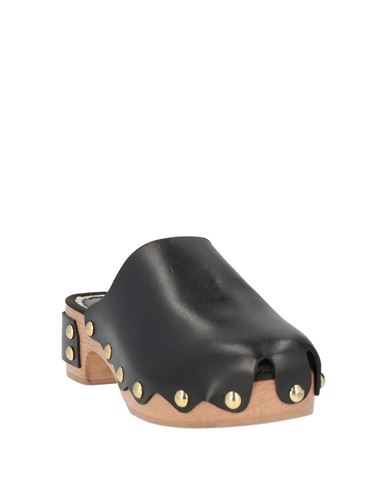 Woman Mules & Clogs Black Size 6 Soft Leather