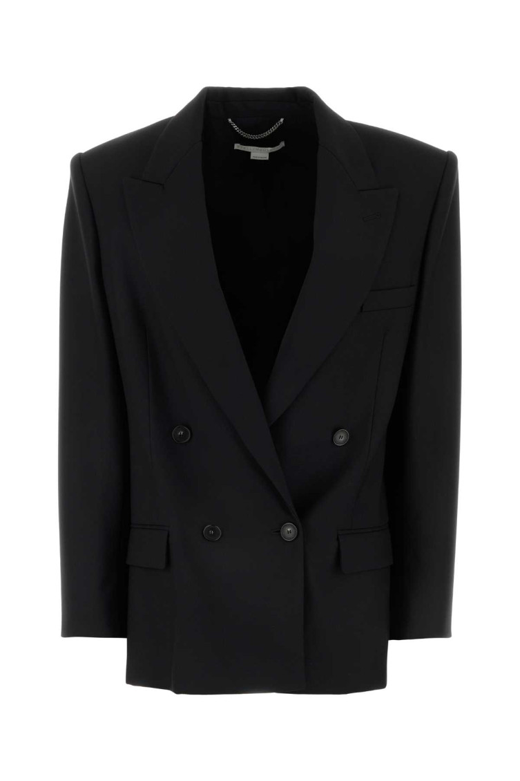 Black Wool Blazer