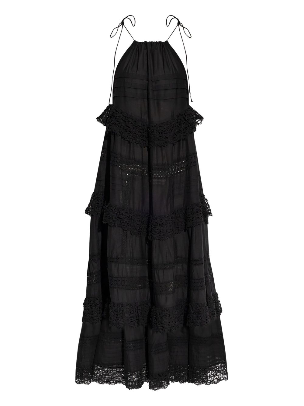 Tiered dress - Black