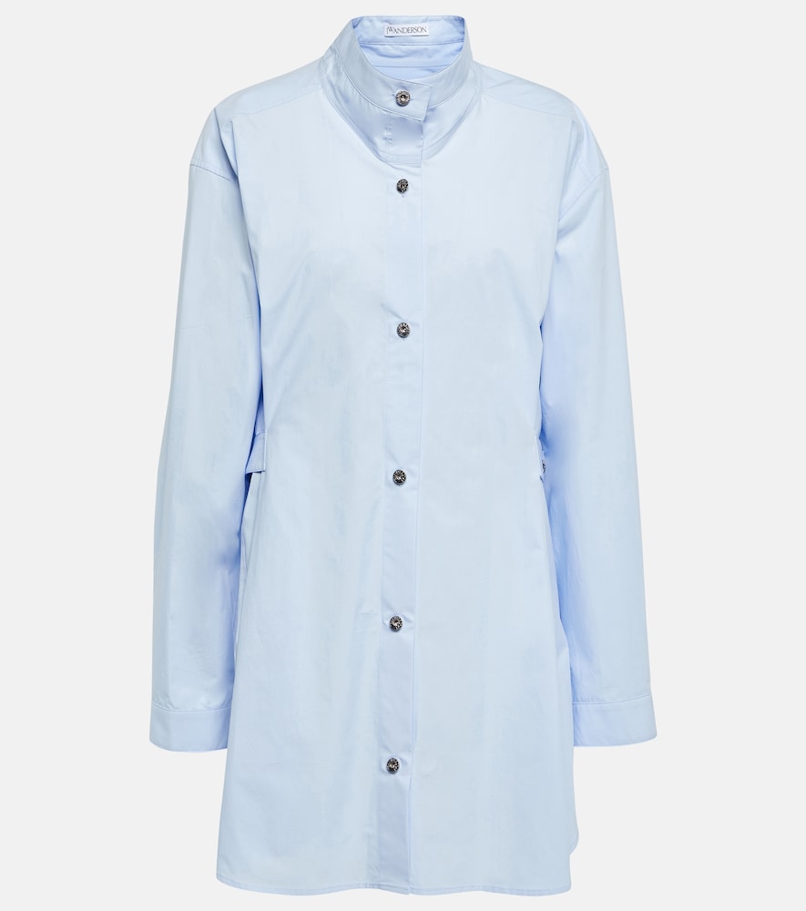 Cotton poplin minidress