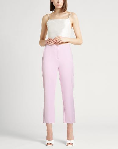 Woman Pants Pink Size 8 Polyester, Elastane
